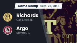 Recap: Richards  vs. Argo  2018