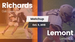 Matchup: Richards  vs. Lemont  2018