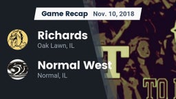 Recap: Richards  vs. Normal West  2018