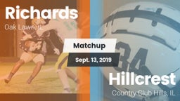Matchup: Richards  vs. Hillcrest  2019