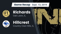 Recap: Richards  vs. Hillcrest  2019