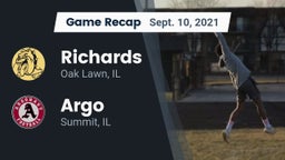 Recap: Richards  vs. Argo  2021