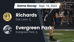Recap: Richards  vs. Evergreen Park  2022