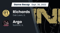 Recap: Richards  vs. Argo  2022