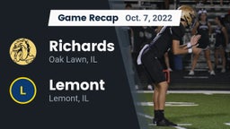 Recap: Richards  vs. Lemont  2022