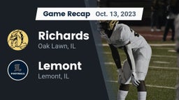 Recap: Richards  vs. Lemont  2023