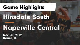 Hinsdale South  vs Naperville Central  Game Highlights - Nov. 30, 2019