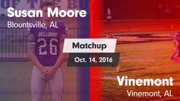 Matchup: Susan Moore High vs. Vinemont  2016