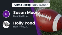 Recap: Susan Moore  vs. Holly Pond  2017