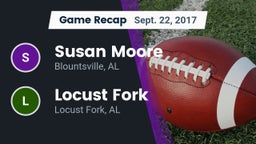 Recap: Susan Moore  vs. Locust Fork  2017