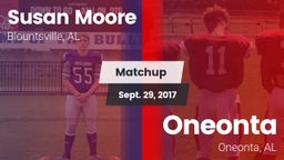 Matchup: Susan Moore High vs. Oneonta  2017