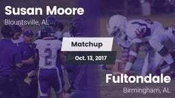 Matchup: Susan Moore High vs. Fultondale  2017