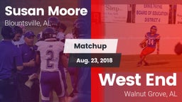 Matchup: Susan Moore High vs. West End  2018