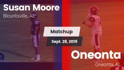 Matchup: Susan Moore High vs. Oneonta  2018