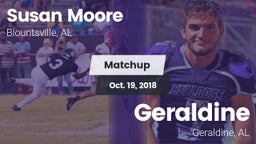 Matchup: Susan Moore High vs. Geraldine  2018