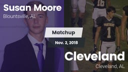 Matchup: Susan Moore High vs. Cleveland  2018
