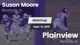 Matchup: Susan Moore High vs. Plainview  2019
