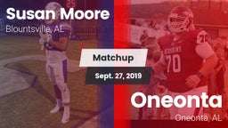 Matchup: Susan Moore High vs. Oneonta  2019