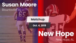 Matchup: Susan Moore High vs. New Hope  2019