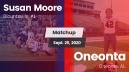 Matchup: Susan Moore High vs. Oneonta  2020