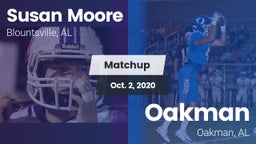 Matchup: Susan Moore High vs. Oakman  2020