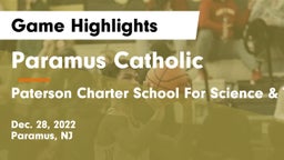 Paramus Catholic  vs Paterson Charter School For Science & Technology Game Highlights - Dec. 28, 2022