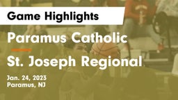 Paramus Catholic  vs St. Joseph Regional  Game Highlights - Jan. 24, 2023