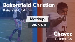 Matchup: Bakersfield Christia vs. Chavez  2016