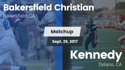Matchup: Bakersfield Christia vs. Kennedy  2017
