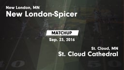 Matchup: New London-Spicer vs. St. Cloud Cathedral  2016