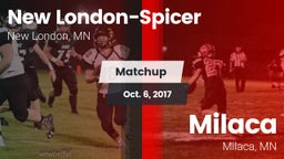 Matchup: New London-Spicer vs. Milaca  2017