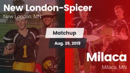 Matchup: New London-Spicer vs. Milaca  2019