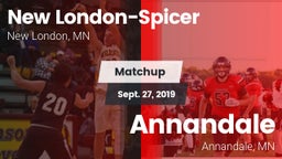 Matchup: New London-Spicer vs. Annandale  2019