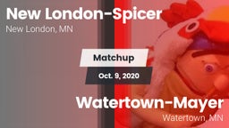 Matchup: New London-Spicer vs. Watertown-Mayer  2020
