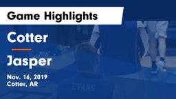 Cotter  vs Jasper Game Highlights - Nov. 16, 2019