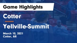 Cotter  vs Yellville-Summit  Game Highlights - March 10, 2021