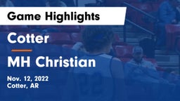 Cotter  vs MH Christian Game Highlights - Nov. 12, 2022