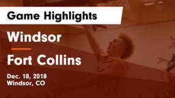 Windsor  vs Fort Collins  Game Highlights - Dec. 18, 2018