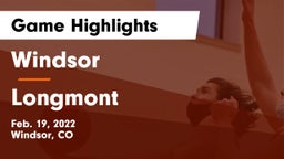 Windsor  vs Longmont  Game Highlights - Feb. 19, 2022