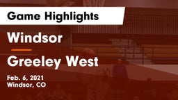 Windsor  vs Greeley West  Game Highlights - Feb. 6, 2021