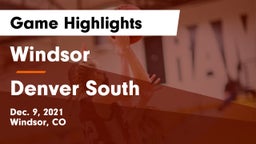 Windsor  vs Denver South  Game Highlights - Dec. 9, 2021