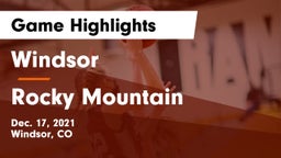 Windsor  vs Rocky Mountain  Game Highlights - Dec. 17, 2021
