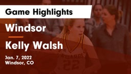Windsor  vs Kelly Walsh Game Highlights - Jan. 7, 2022