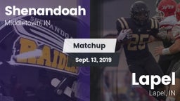 Matchup: Shenandoah High vs. Lapel  2019