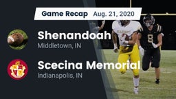 Recap: Shenandoah  vs. Scecina Memorial  2020