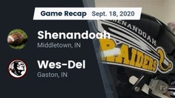 Recap: Shenandoah  vs. Wes-Del  2020
