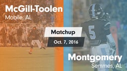 Matchup: McGill-Toolen High vs. Montgomery  2016