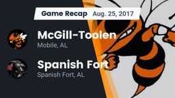 Recap: McGill-Toolen  vs. Spanish Fort  2017