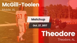 Matchup: McGill-Toolen High vs. Theodore  2017