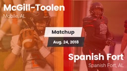Matchup: McGill-Toolen High vs. Spanish Fort  2018